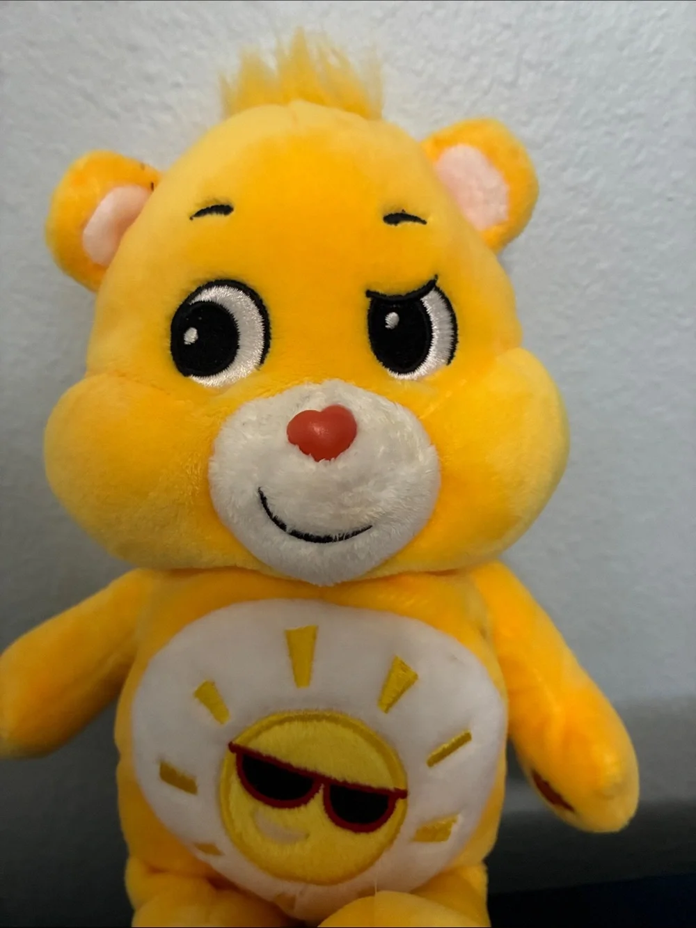 Care Bears Yellow Sun Fun Plush - Sunglasses Emblem